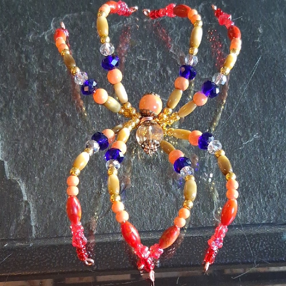 BEADED SPIDER SUNCATCHER